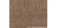 African Mahogany wood inserts (set)